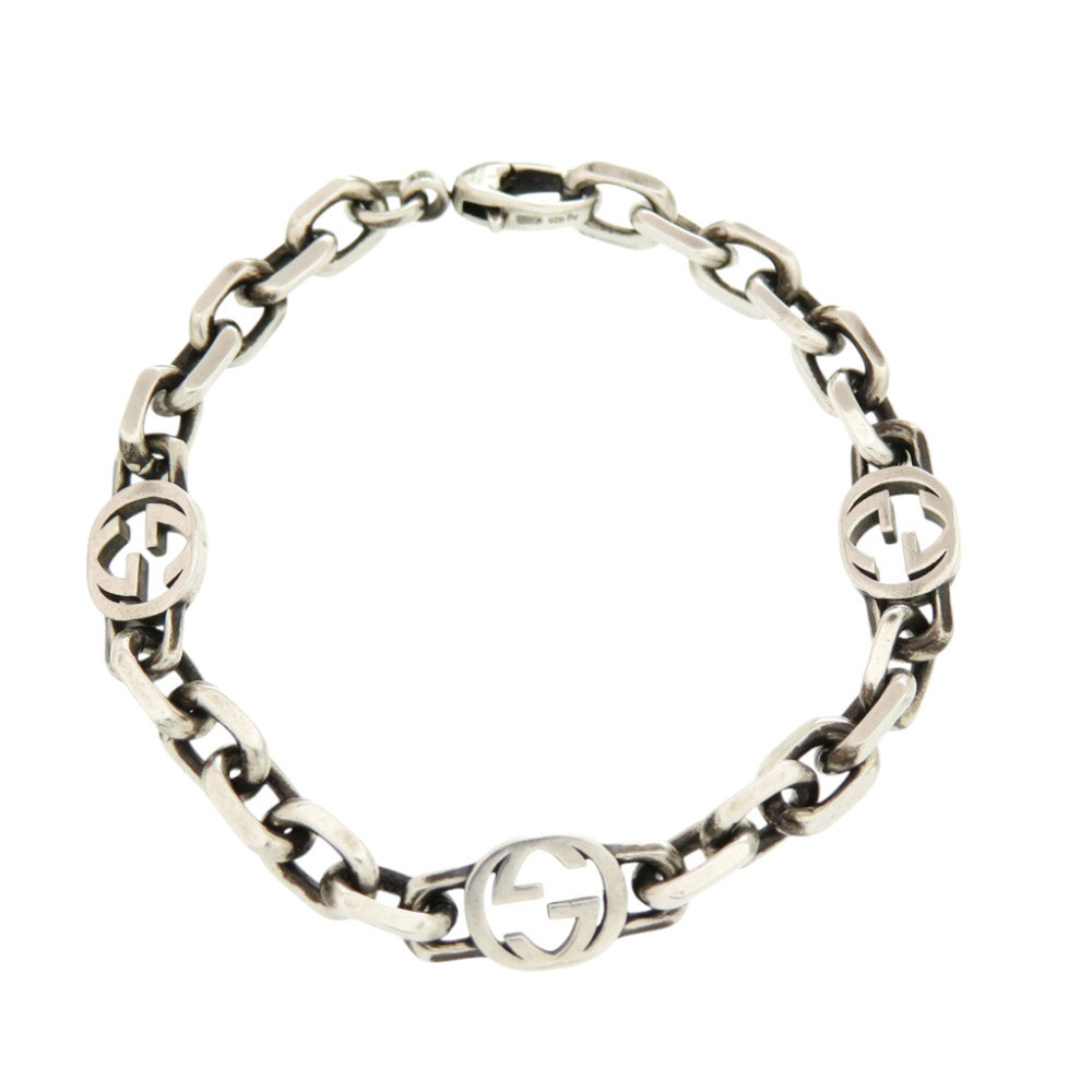 GUCCI Silver Charm Bracelet